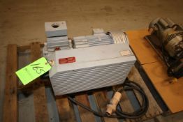 Weire/Rietschle Vacuum Pump, Type VF-101-[01], S/N 82/746266 -- 3.6 KW, 1700 RPM/Min. with Bauknecht