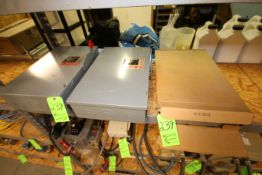 (3) Pc. - (2) Cutler Hammer 200 Amp Safety Switches, 200 V Max, 50 hp @ 240 V and Murray 150 Amp