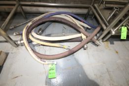 (8) Assorted Transfer Hoses from 1