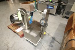 National Equipment Portable S/S Taffy Pulling Machine, Model WF443, S/N 1064 with Foot Control