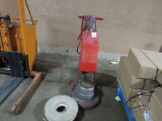 Scrubber- Flor Maintainer by Floor Machinery Model FM-17 3/4HP 110V Continuous Duty Motor with two