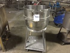 Stainless Steel Mix Bowl on cart 24