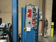 Kaufman Semi-Automatic Stretch Wrapper Model XC, Serial No. 9407, Single phase 110V, 25Amps, 60Hz (