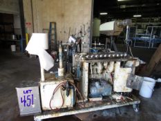 Arenco Cartridge - 24 Head Tube Filler Operational when removed - was used to fill 14 OZ grease