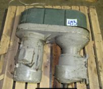 Mix Tank Drive, 5HP Wash-down Duty, Model No. P18G1138F1745 RPM, 230/460 Volts, 13.0/6.5Amps;