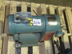 Reeves Variable Speed Drive, 2HP Reliance Duty Master Electric Motor, 1725 RPM, 230/460Volt, Drive