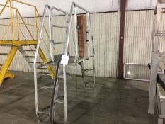 Lapeyre Aluminum cross over stairs 2ft by 30