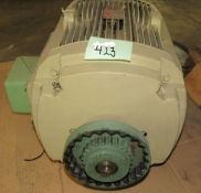 GE Energy Saver 50HP High Speed Electric Motor, Model # 5KS324AL115B, 3560 RPM,230/ 460V, 108.8/54.