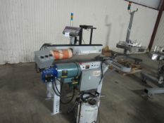 Markem Imaje Inkjet Coder with Hydrol Belt Conveyor and Variable Frequency Drive and a Pneumatic
