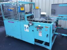 SWF-Padlocker Tray Former, Model # TF-6-BSF, S/N 4416, mechanical setup with high-capacity hopper