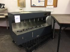 Tergotometer Six Chamber Soap tester with temperature and speed controllers (Rigging and loading