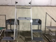 Side by side step platform 34