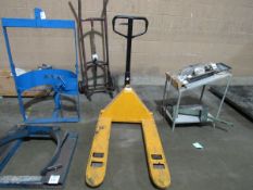 5500-Pound E-Z Lift Floor Pallet Jack Serial #526662 36