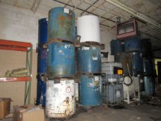 Clawson Approx. 345 Gallon Steel Totes - forklift able and stackable with 2