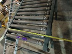 Roller conveyor 2 ft wide and 4ft long (Rigging and loading fees included in the selling price -