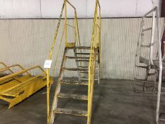 Mild steel cross over steps 2ft wide steps; 27