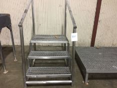Aluminum steps platform 34