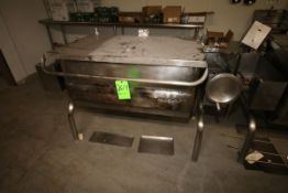 S/S Tilting Braising Pan, Pan Dims.: Aprox. 41