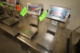 Doran S/S Platform Scales, M/N 8000XLM, S/N XL843547 and XL845177, with 10