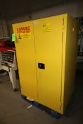 Jamco 90 Gal. Double-Door Flammable Storage Cabinet, Overall Dims.: Aprox. 43