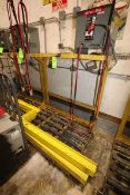 BHS Battery Handling Systems Rack, with Sections of Rolls, Overall Dims.: Aprox. 57