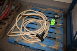 T & S S/S Hot/Cold Valve, with Temperature Gauge, Hose, and Nozzle