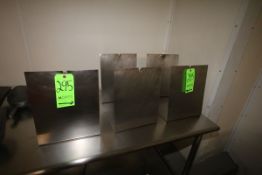 S/S Ingredient Display Boards, Overall Dims.: Aprox. 15