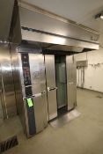 Revent S/S Rack Oven, M/N 724GDG, S/N U06-2431-115-2206, Input Rating: 343,000 BTU/Hr., Natural Gas,