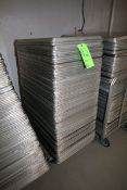 S/S Pans, with S/S Mobile Cart, Pan Dims.: Aprox. 24