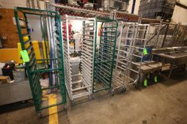 Portable Pan Racks, (3) S/S Design, (2) Painted Steel Design