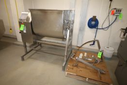 S/S Paddle Mixer, with Tilt Capabilities, Mounted on S/S Frame, with Lenze VFD, Blending