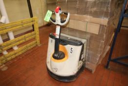 Crown Electric Pallet Jack, M/N WP2345-45, S/N 5A387589, with 24 Volt Battery