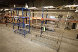 Aprox. (11) S/S Wire Racks and Othre Wire Racks, Some with Casters and Multiple Shelves