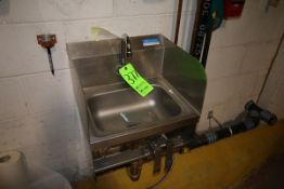 S/S Sinks, with (1) Lafferty WR-1 Spray All Sanitation Station