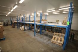 20-Sections of Pallet Racking, with (42) Aprox. 96