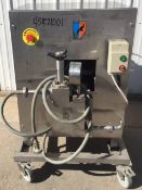 Niro Soavi Homogenizer, Type NS1003H, 304 Stainless Steel. Single piston, (1) stage. Driven by