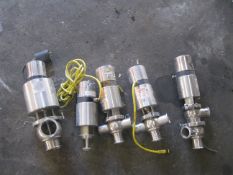 1- DEFINOX DIVERT VALVE, 4- DEFINOX SHUTOFF VALVES (Located in Colorado