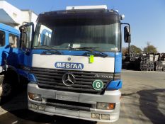 Mercedes Actros 2543 ,Chilled Food Transport Truck , Y.O.M 1998, ,Total Weight : 26000 kg ,Clean