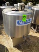 Ermicon (Packo) Aprox. 300L/79 Gal. S/S Jacketed Farm Tank with Hinged Lid, Twin Blade Prop, Motor
