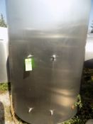 Paasch Silkeborg Dome-Top S/S Tank, Type MAV, S/N 50.212/28-29.3 with Top Manhole (NOTE: Missing