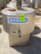 Ermicon (Packo) Aprox. 200L/52 Gal. S/S Jacketed Farm Tank with Hinged Lid, Twin Blade Prop, Motor