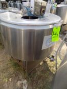 Ermicon (Packo) Aprox. 200L/52 Gal. S/S Jacketed Farm Tank with Hinged Lid, Twin Blade Prop, Motor