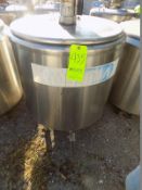 Ermicon (Packo) 200L/52 Gal. S/S Jacketed Farm Tank, Twin Blade Prop, Motor with Freon Condenser and