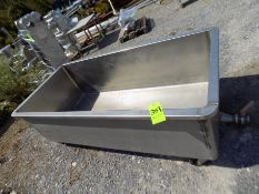 Portable S/S Brine Tank (Utilized for Feta Cheese) (NOTE: ID Plate Not Available) EUR 50.00 Euro