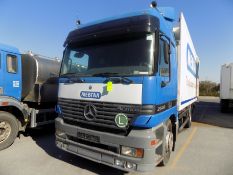 Mercedes Actros 2540 ,Chilled Food Transport Truck , Y.O.M 2000, With Chilled Unit (Trailer)
