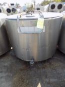 1000L, S/S Jacketed Farm Tank With Twin Blade Prop , With Hinged Lid , Motor With Freon Condenser