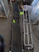 (2) Pcs. - Ten Brink Aprox. 435 cm L x 30 cm W and Aprox. 200 cm L x 30 cm W Conveyor (NOTE: Belt