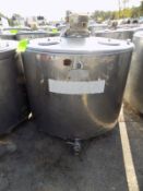 JAPY ,750L , S/S Jacketed Farm Tank , Twin Blade Prop ,Motor With Freon Condenser and Control Unit,