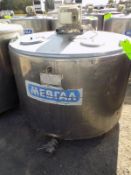 JAPY ,650L , S/S Jacketed Farm Tank , Twin Blade Prop ,Motor With Freon Condenser and Control Unit,