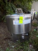 Ermicon (Packo) Aprox. 200L/52 Gal. S/S Jacketed Farm Tank with Hinged Lid, Twin Blade Prop, Motor